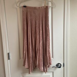 Aritzia Dusty Rose A-Line Skirt